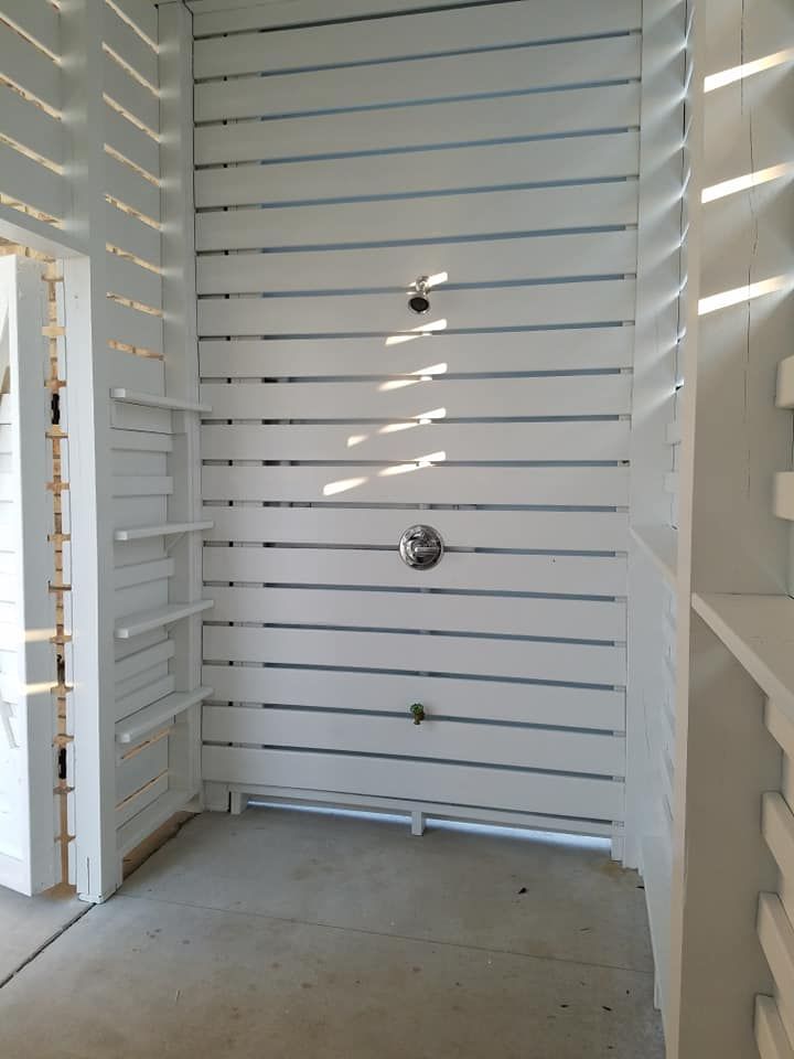 Bathroom with White Walls