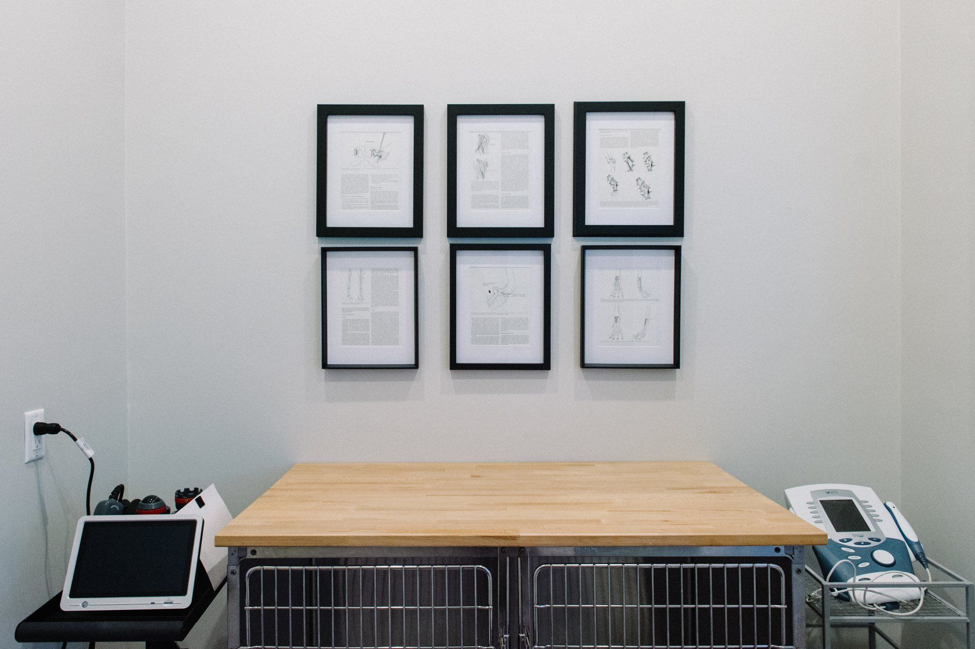 Wall art in facility