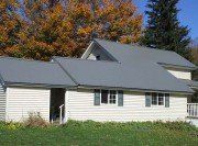 White house and grey roof - Window in Erie, PA