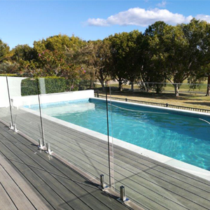 Glass Fencing Around Modern Pool - Top Shelf Glass Pool Fencing & Balustrading, Gold Coast QLD