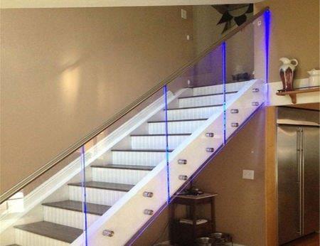 Frameless Glass Balustrading on Stairs - Top Shelf Glass Pool Fencing & Balustrading, Gold Coast QLD