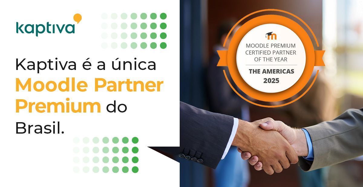 Selo de qualidade Moodle Patner Premium The Americas 2025