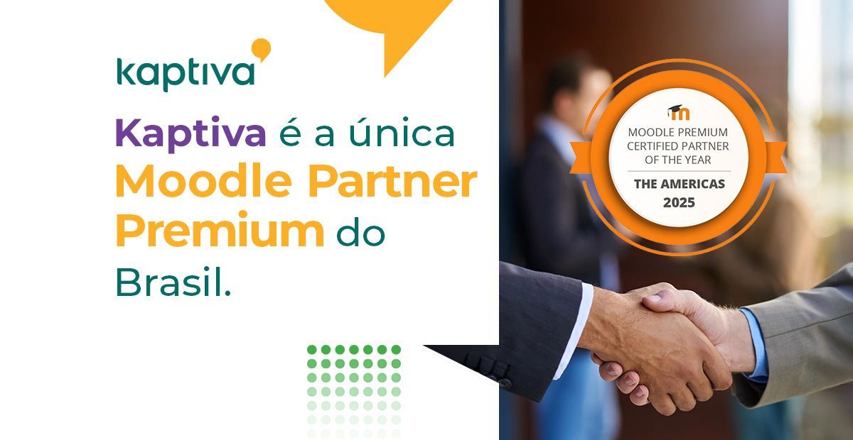 Selo de qualidade Moodle Patner Premium The Americas 2025