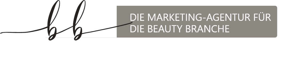 The logo for die marketing agentur fur die beauty branche