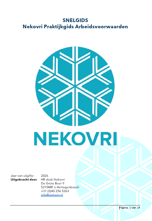 Een blauwe cirkel met het woord nekovri erop