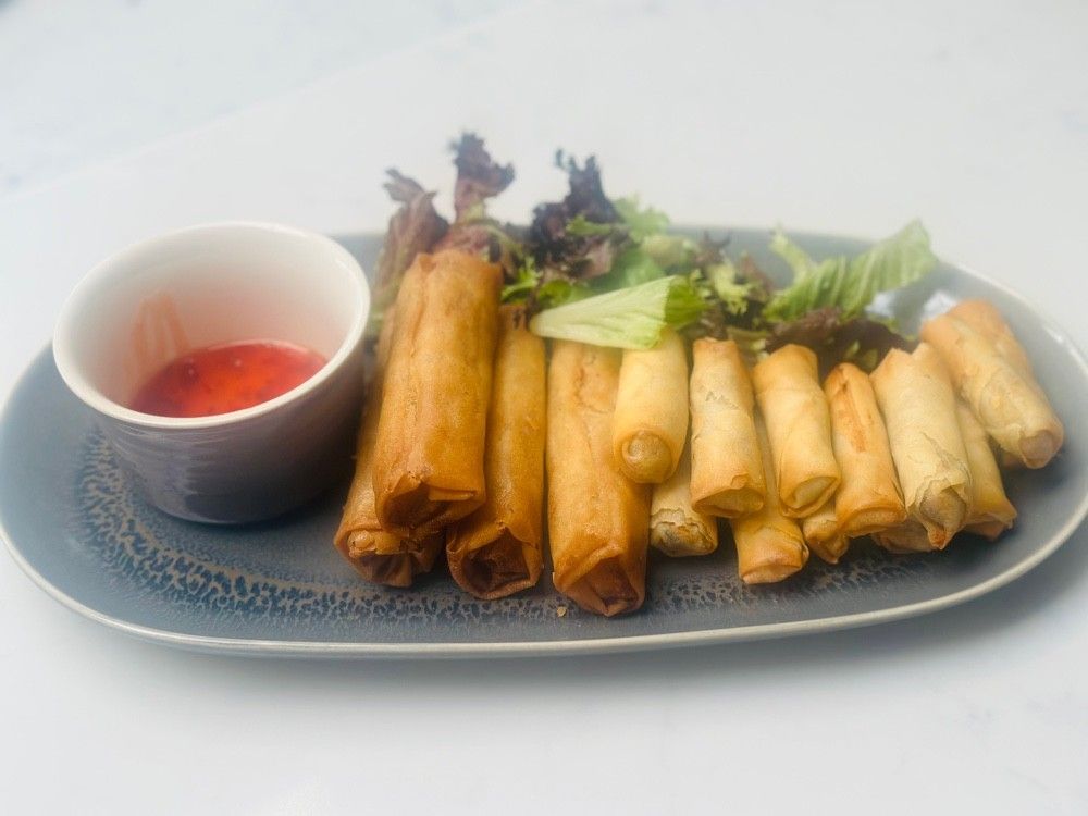 vegetable spring rolls