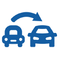 Icona-Auto sostitutiva in sede