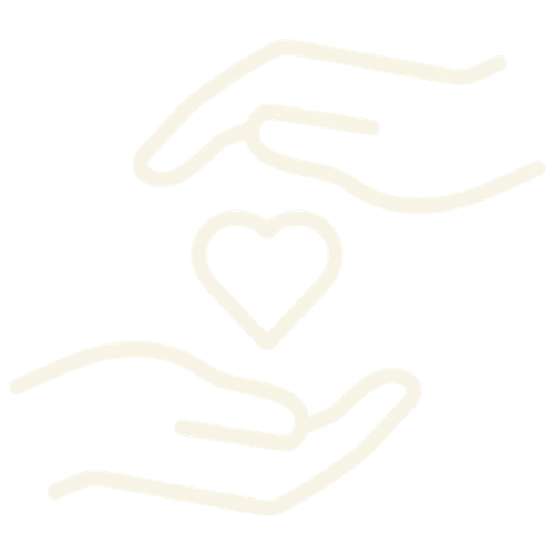 Speech bubble with lines and a phone receiver, representing a call or message.