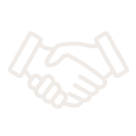 Hands shaking, symbolizing agreement or partnership.