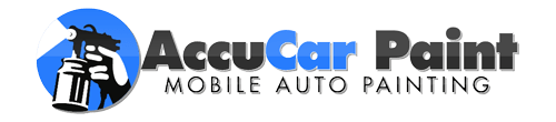 accucar paint mobile auto painting logo