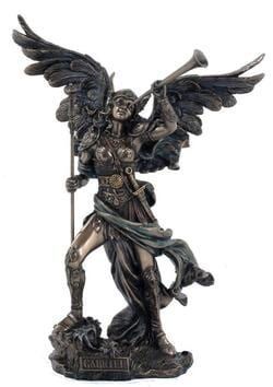 A Detailed Bronze Statue of A Winged Warrior — Crystal Cauldron In South Mackay, QLD