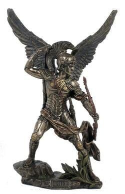 A Detailed Winged Warrior Statue — Crystal Cauldron In South Mackay, QLD