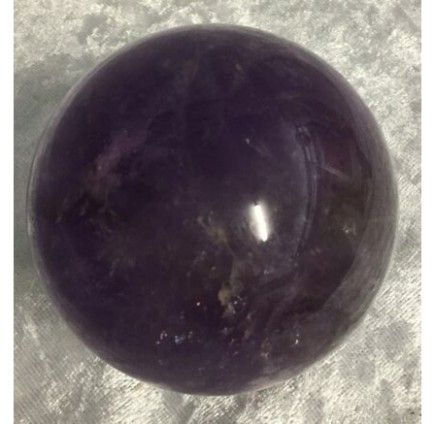 A Smooth, Polished Purple Sphere — Crystal Cauldron In South Mackay, QLD