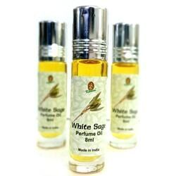 Three Bottles of White Sage Perfume Oil — Crystal Cauldron In South Mackay, QLD