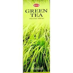 Packaging of Hem Green Tea Incense Stick — Crystal Cauldron In South Mackay, QLD