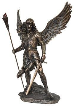 A Detailed Bronze Statue of A Winged Warrior — Crystal Cauldron In South Mackay, QLD