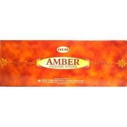 Packaging of Hem Amber Incense Sticks — Crystal Cauldron In South Mackay, QLD