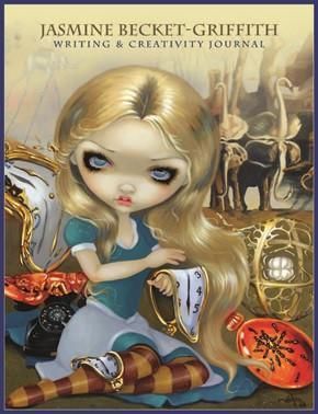 A Whimsical Journal Cover Featuring a Girl with Long Blonde Hair — Crystal Cauldron In South Mackay, QLD