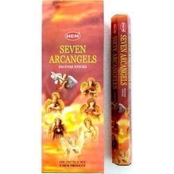 Hem Seven Arcangels Incense Sticks — Crystal Cauldron In South Mackay, QLD
