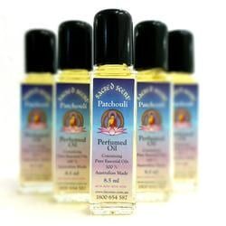 Five Bottles of Patchouli Perfumed Oil — Crystal Cauldron In South Mackay, QLD