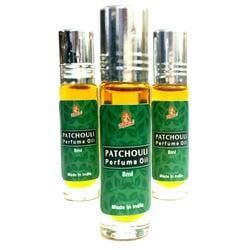 Three Bottles of Patchouli Perfume Oil — Crystal Cauldron In South Mackay, QLD