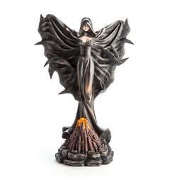 A Dark, Cloaked Figure with Flowing Wings — Crystal Cauldron In South Mackay, QLD