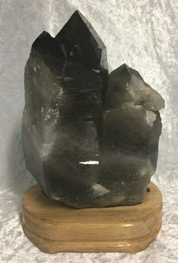 A Large, Dark Smoky Quartz Crystal Cluster — Crystal Cauldron In South Mackay, QLD