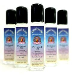Five Bottles of Krishna Musk Perfumed Oil — Crystal Cauldron In South Mackay, QLD