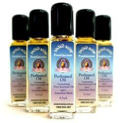 Five Bottles of Frankincense Perfumed Oil — Crystal Cauldron In South Mackay, QLD