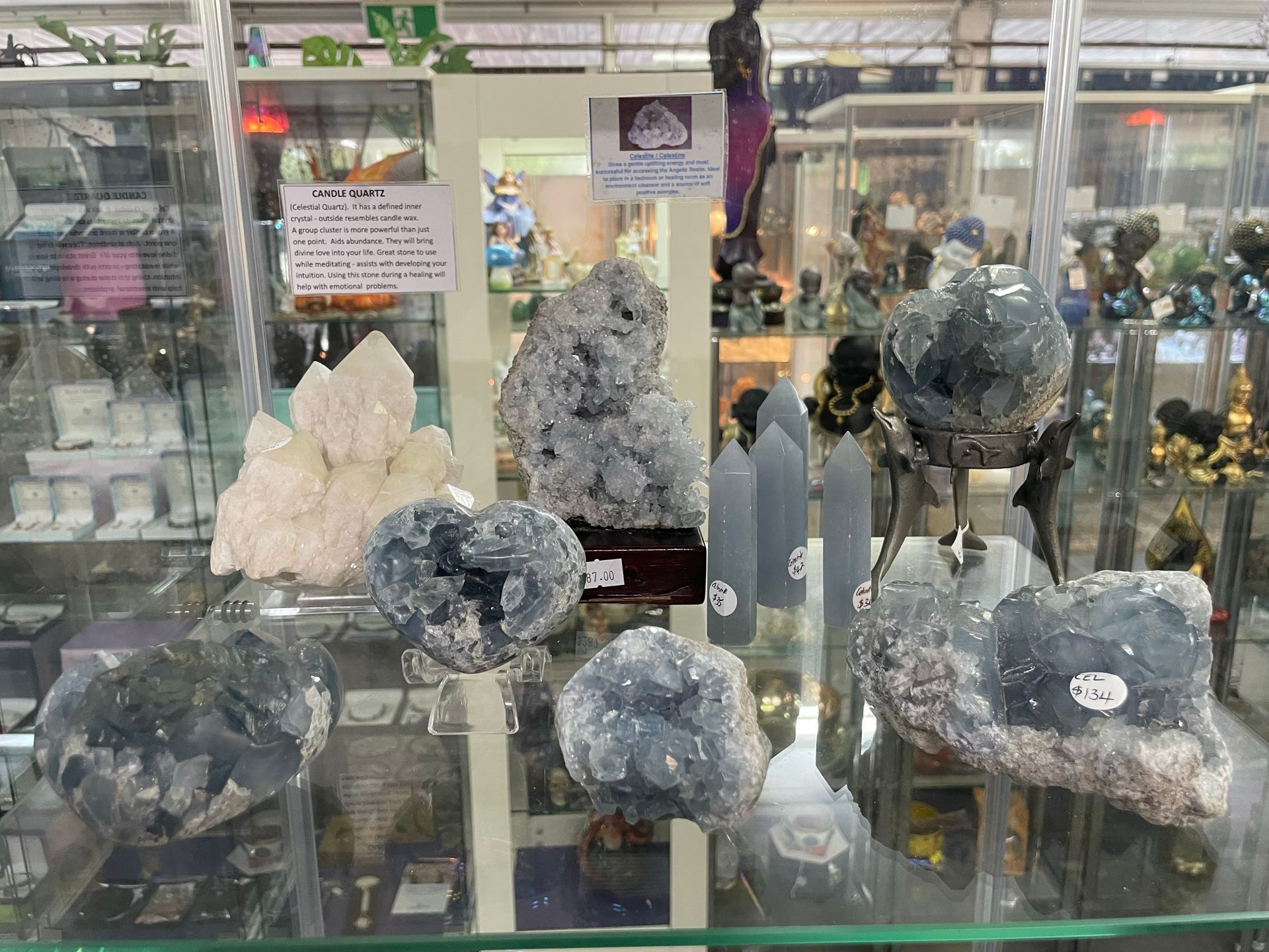 Celestial Quartz ( Candle Quartz ) — Crystal Cauldron In South Mackay, QLD