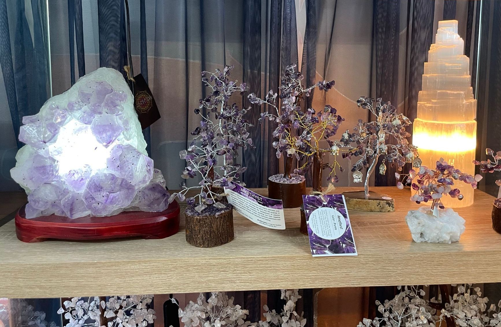 Crystals Display — Crystal Cauldron in South Mackay, QLD