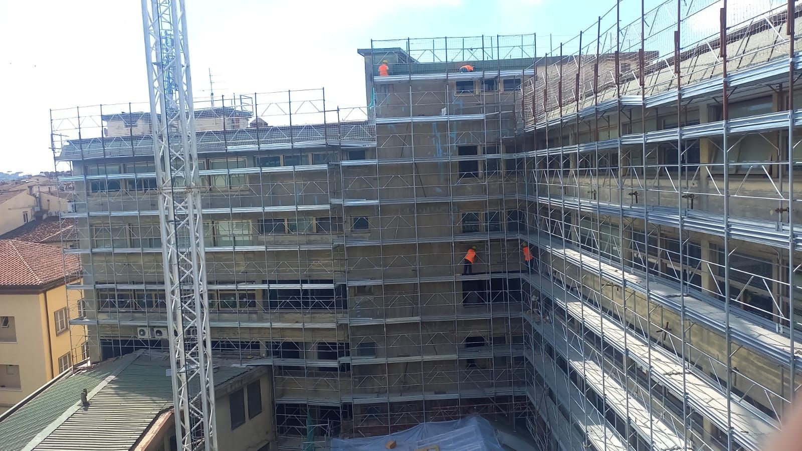 Edil Bullari -rifacimento facciate condominiali a Firenze