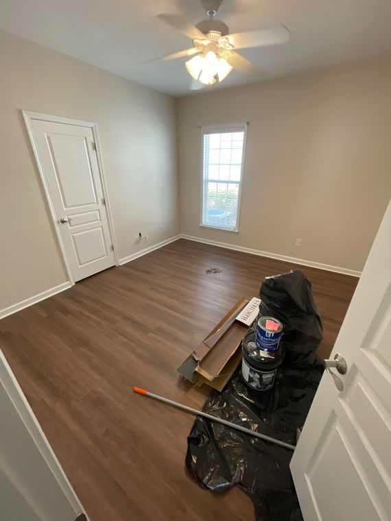 Restored Room After Water Damage