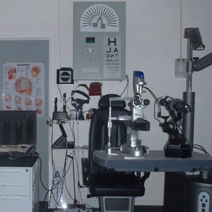 Optometry equipments at laboratory