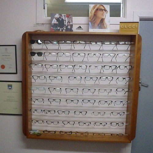 Wide range of spectacles at optometry