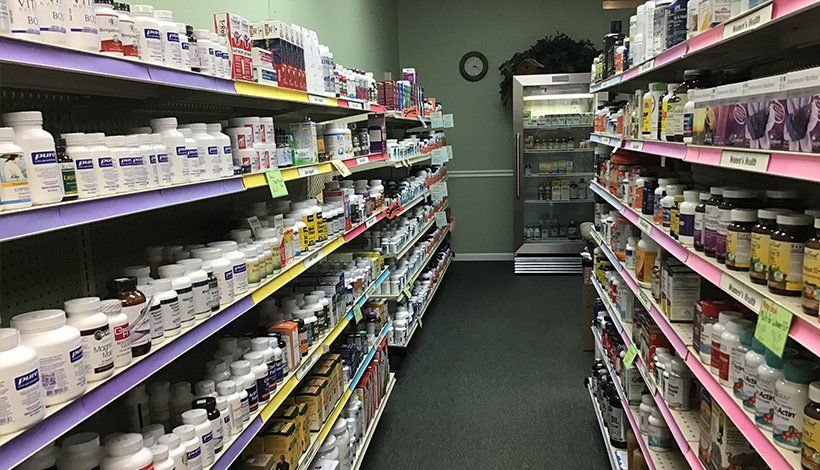 Vitamins On Shelf — Athens, GA — Alps Nutrition Center