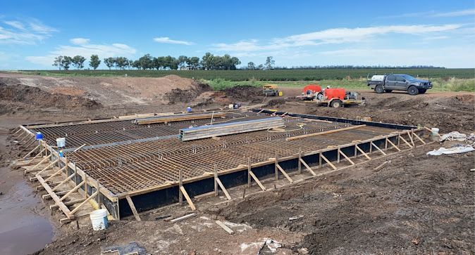 Construction Site Ready to Pour Concrete — Concreters in Inverell