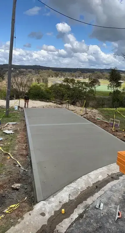 Residential Concrete Pathway — Concreters in Inverell