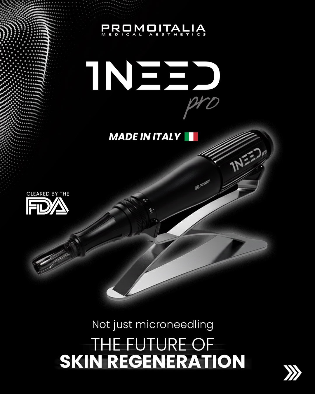 PromoItalia 1NEED microneedling system at AesTonic Med Spa in Oklahoma City and Edmond