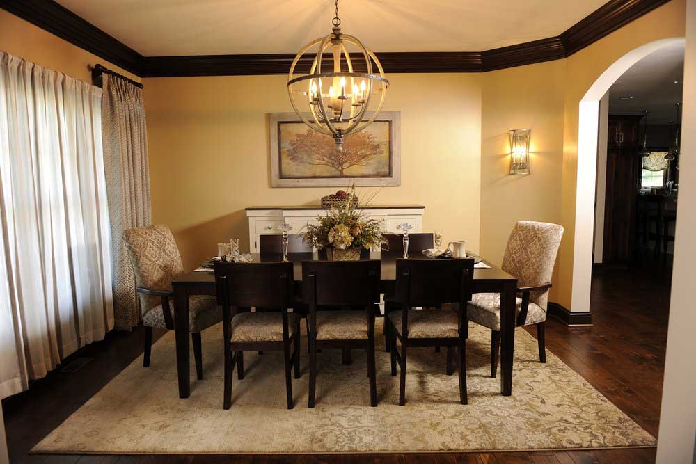 Custom Home Builders — Luxurious Dining Room In Orrville, OH
