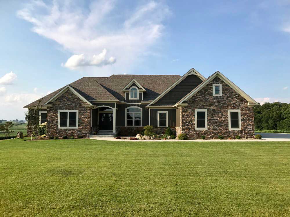 Stylish House — M D Custom Builders — Orrville, OH