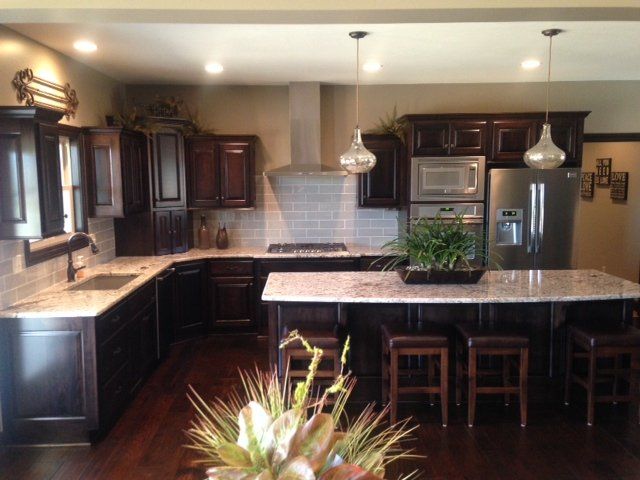 Dining Room With Plant — M D Custom Builders — Orrville, OH