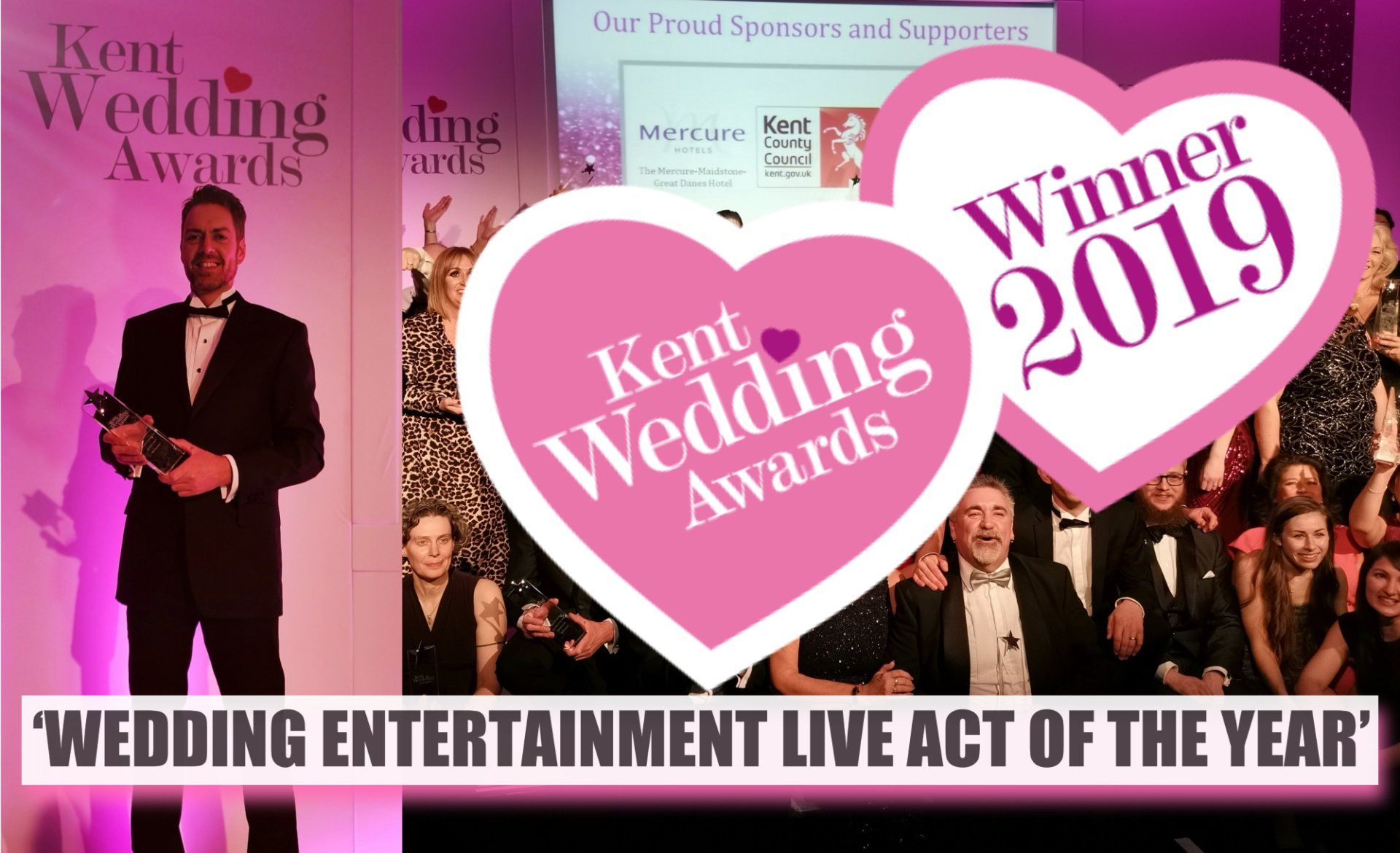 Kent Wedding Bands - Live Music for your wedding reception along with Disco /   DJ and lighting.