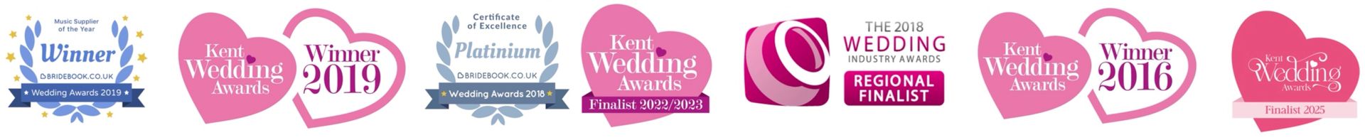 See our reviews online The wedding awards won by The RockPins Maidstone Live Music Band