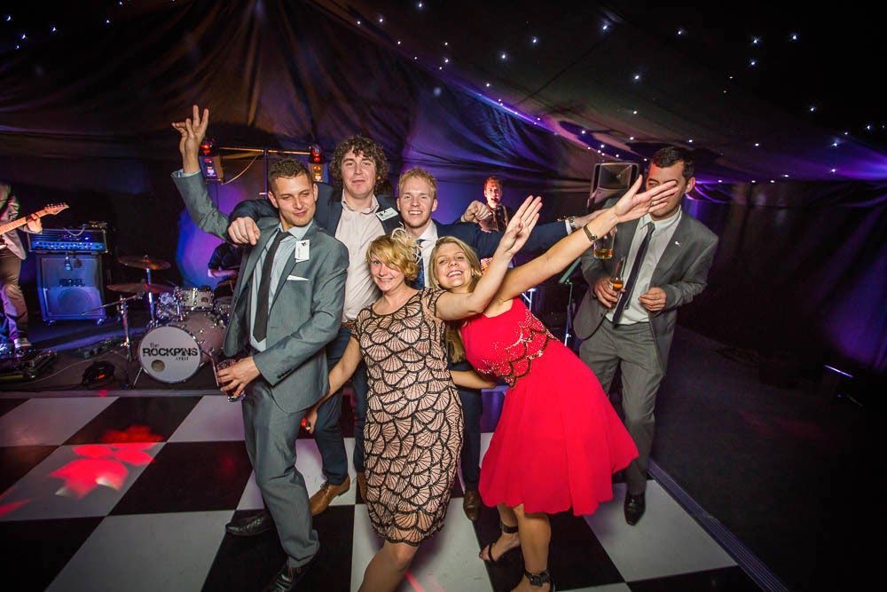 Sussex event band with full dancefloor