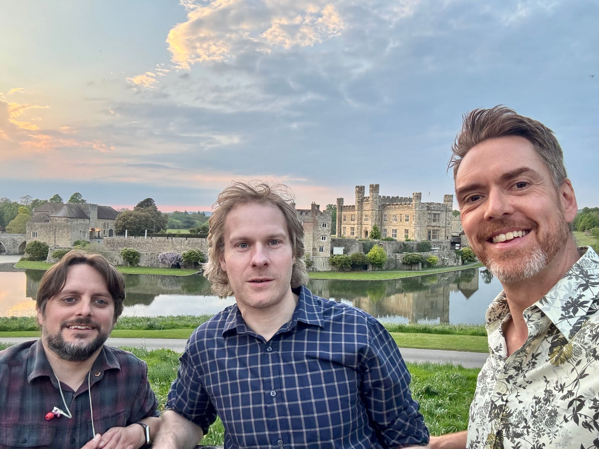 Leeds Castle Kent with The RockPins Live Music Band