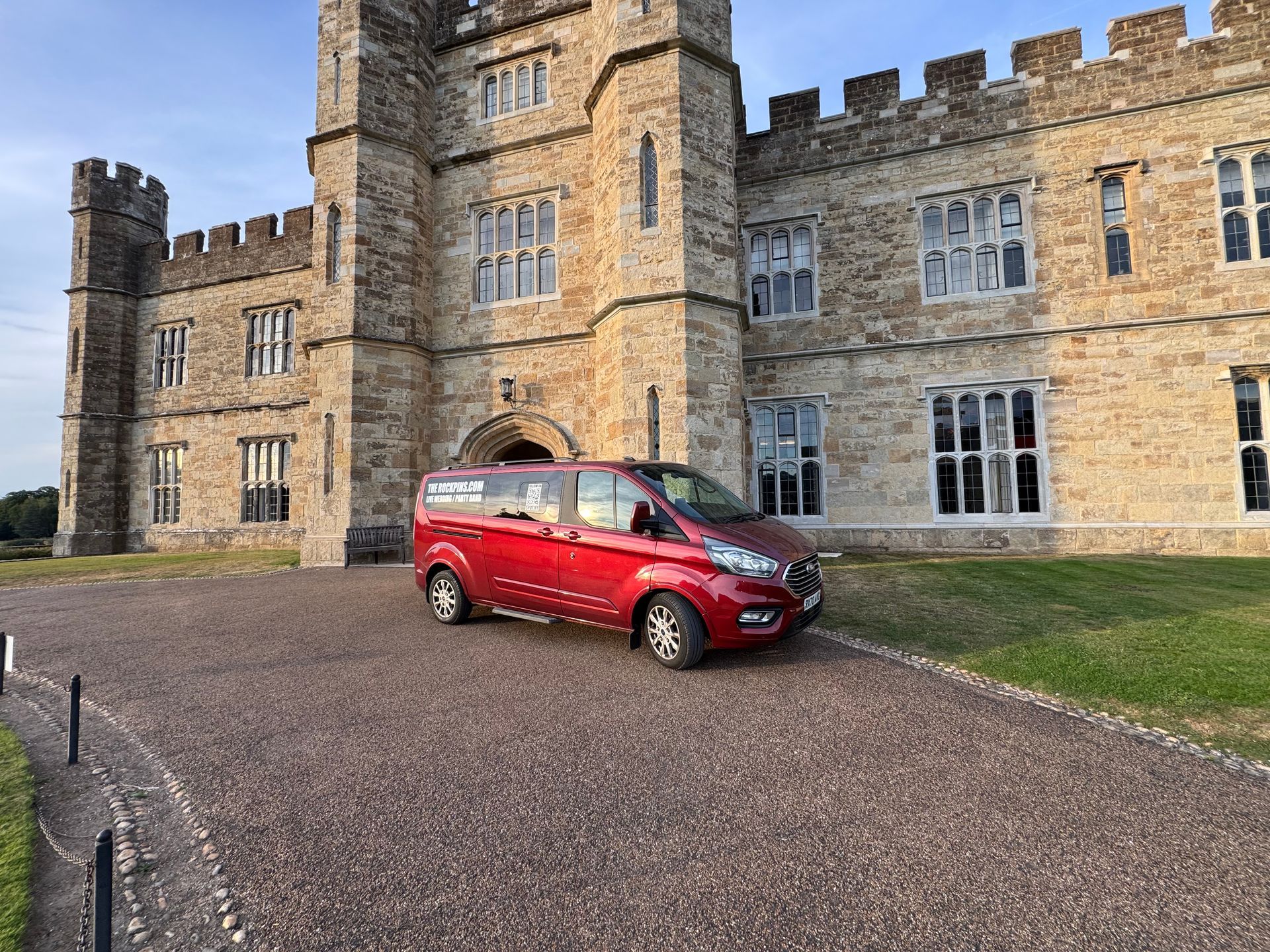 The RockPins Live Wedding Band at a Leeds Castle Wedding