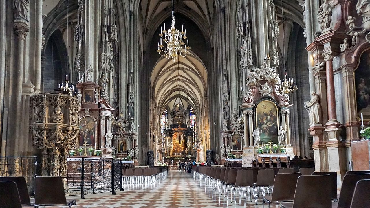 interior of St. Stephen’s Cathedral