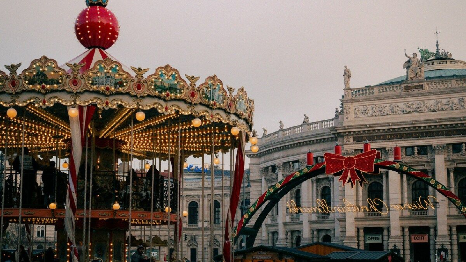Rathausplatz Christmas in December