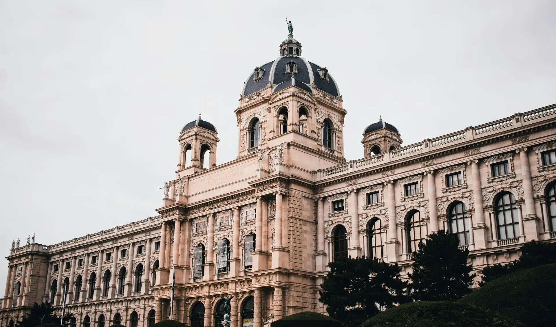 Kunsthistorisches Museum Vienna in winter, showcasing its grand architecture—top museum to visit in February for art lovers.
